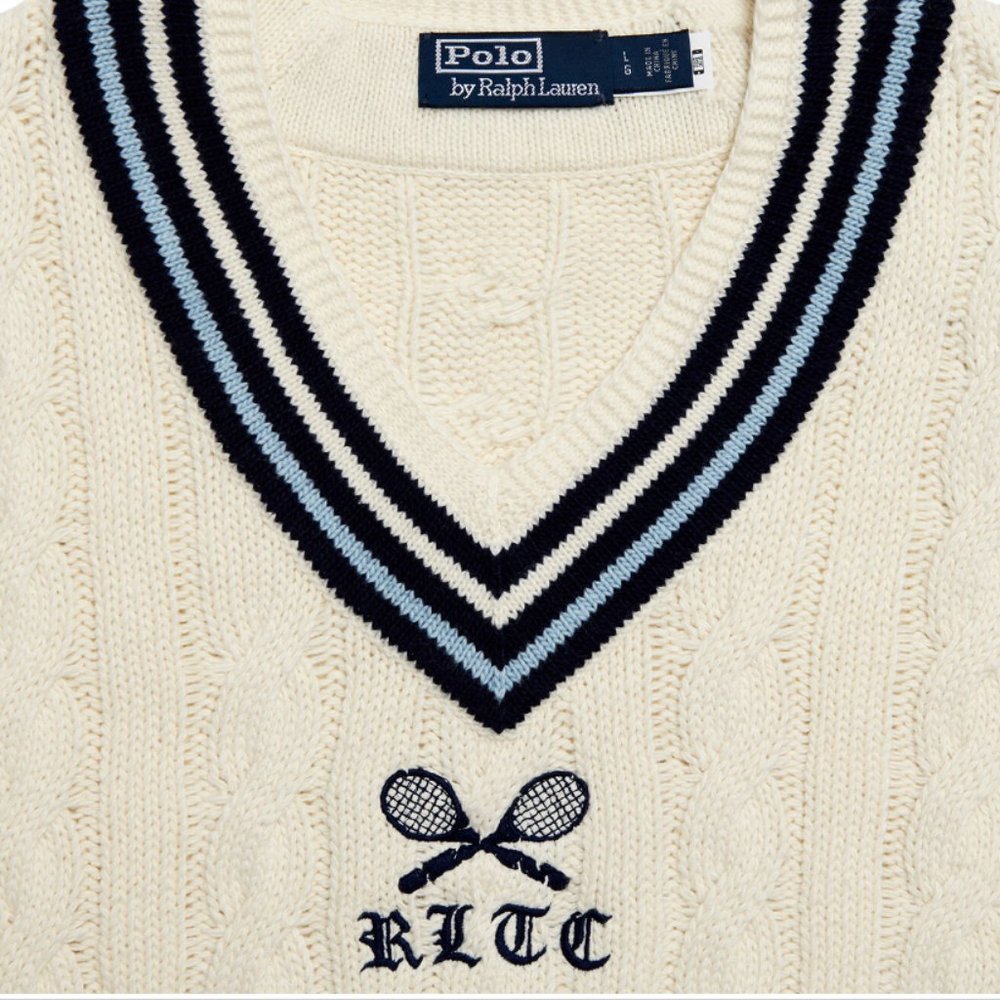 Polo Ralph Lauren Cable-Knit Logo Sweater - Picture 5 of 15